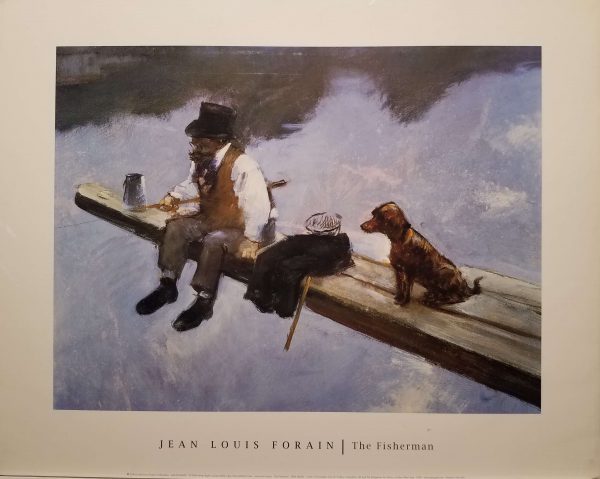 The Fisherman by Jean Luis Forain