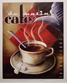 Cafe' de Matin by Michael L. Kungl