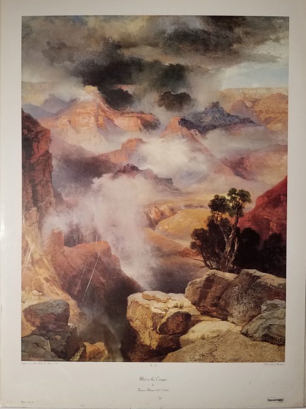 Mist in the Canyon by Thomas Moran