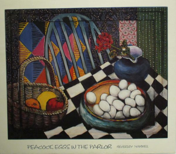 Peacock Eggs in the Parlor by Beverley Maxwell