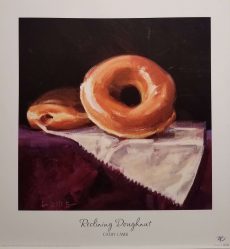 Reclining Donut by Cathy Lamb