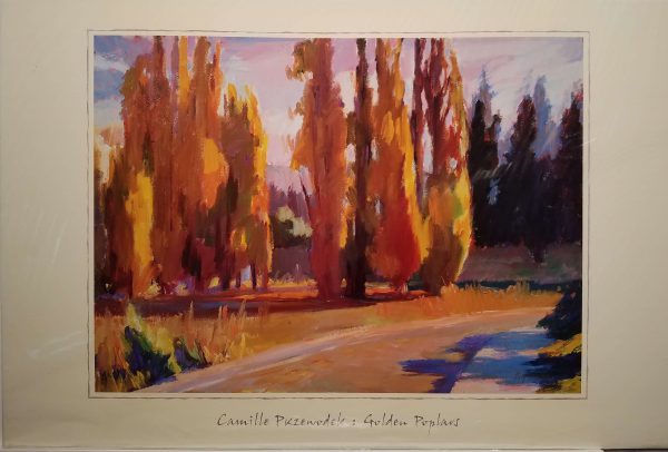 Golden Poplars by Camille Przwodek