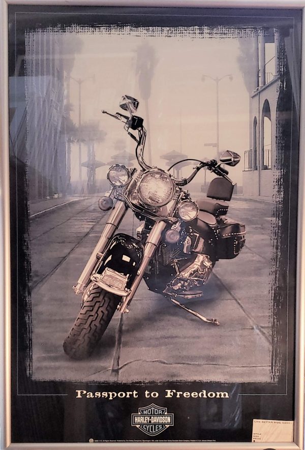 Passport to Freedom Harley Davidson Posters