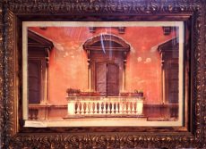 Rome Orange Window by Ruth Burke